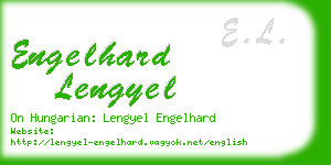 engelhard lengyel business card